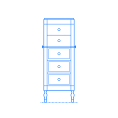Furniture Jewelry Armoires Carnbore Jewelry Armoire Outline Svg Vector, Free Vectors File
